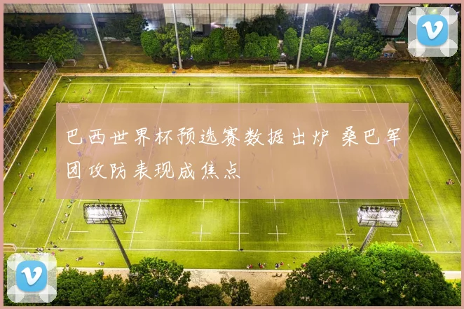 巴西世界杯预选赛数据出炉 桑巴军团攻防表现成焦点
